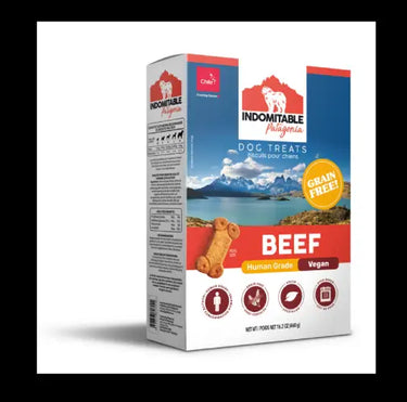 Indomitable galleta horneada grain free beef 460 g